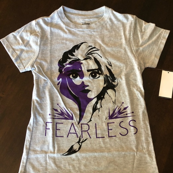 Set of Frozen Elsa Anna 4/5 Girls Shirts NWT - Picture 9 of 10